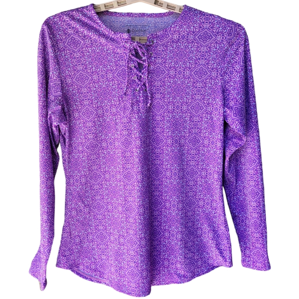 Coolibar UPF 50+ Long Sleeve Tee Size L